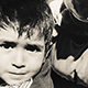 hawker and child, kas, turkey